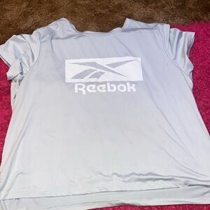 Reebok Gray Tee with Logo